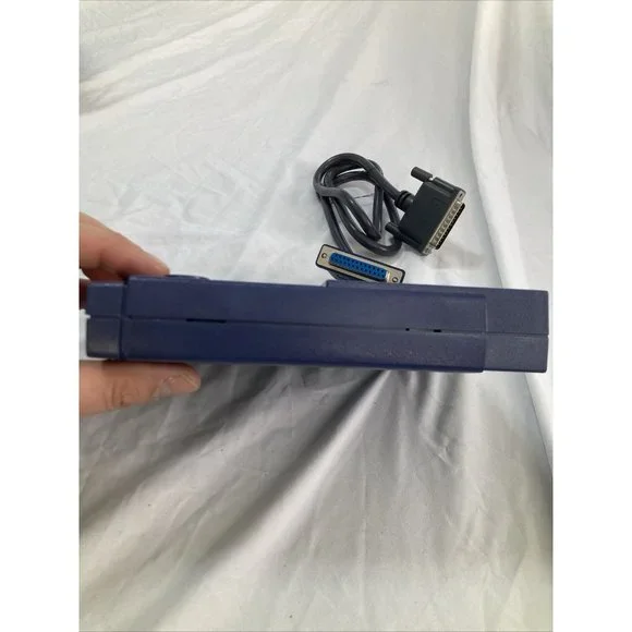 Iomega Zip 100 Parallel Port External Disk Drive Z100P2 With Adapter Cord Tested - Picture 8 of 10